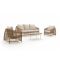 Manifesto Ortello/ROUGH-K Sessel-Sofa-Lounge-Set 4-teilig 5-Sitzer