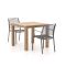 Apple Bee Hawaii/ROUGH-S 90 cm Gartenmöbel-Set 3-teilig stapelbar