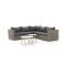 Forza Barolo/Bovezzo Ecklounge-Set 7-teilig