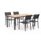 Bellagio Roma/Linosa 180 cm Gartenmöbel-Set 5-teilig stapelbar