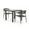 Manifesto Belpasso/La Fonte 90cm dining tuinset 3-delig stapelbaar