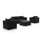 Forza Giotto Sessel-Sofa Lounge-Set 4-teilig