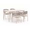 Bellagio Panaro/Sora 160 cm Gartenmöbel-Set 5-teilig stapelbar