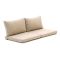 Madison Loungekissenset luxe Sitz 60x60 Rücken 60x40 4-Teilig