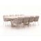 SUNS Dolce/Palermo 280cm dining tuinset 9-delig
