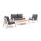 Forza Piane Sessel-Sofa Lounge-Set 4-teilig