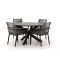 Bellagio Marudo/Lodola ø 130 cm Gartenmöbel-Set 5-teilig Stapelbar