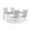 Bellagio Lugo/Fidenza 183 cm Gartenmöbel-Set 5-teilig verstellbar