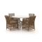 Manifesto Ortello/Lodola ø 130 cm Gartenmöbel-Set 5-teilig