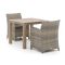 Forza Barolo/ROUGH-S 90 cm Gartenmöbel-Set 3-teilig