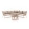 Manifesto Celante/ROUGH-K Ecklounge-Set 6-teilig 6-Sitzer