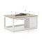 Cosiraw Lounge Feuertisch 120x80x55 cm