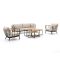 Apple Bee Condor Sessel-Sofa Lounge-Set 6-teilig 5-Sitzer