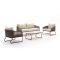Yoi Calera Sessel-Sofa Lounge-Set 4-teilig