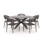 Manifesto Belpasso/Fidenza ø 149 cm Gartenmöbel-Set 6-teilig stapelbar