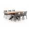 Bellagio Marudo/Induno dänisch oval 240 cm Gartenmöbel-Set 7-teilig stapelbar