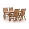 Sunyard Corby/Liverpool 160 cm Gartenmöbel-Set 5-teilig verstelbar
