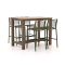 Apple Bee Hawaii/ROUGH-X 135 cm Gartenbar-Set 5-teilig