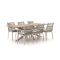 Bellagio Marudo/Furato 220 cm Gartenmöbel-Set 7-Teilig Stapelbar