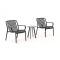 Forza Cali/Bovezzo ø 40 cm Balkon-Set 3-teilig stapelbar