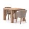 Intenso Tropea/ROUGH-X 100 cm Gartenmöbel-Set 3-teilig