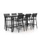 Bellagio Roma/Trecenta 225 cm Gartenbar-Set 7-teilig