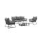 Intenso Isorella/Sarsina Sessel-Sofa Lounge-Set 5-teilig