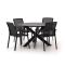 Bellagio Dranera/Lodola ø 130 cm Gartenmöbel-Set 5-teilig stapelbar