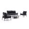 Bellagio Valli Sessel-Sofa Lounge-Set 4-teilig