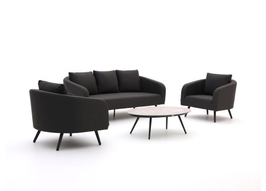 Il Tempo Giulia Sessel-Sofa Lounge-Set 4-teilig