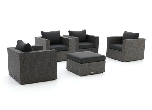 Forza Barolo Sessel Lounge-Set 5-teilig